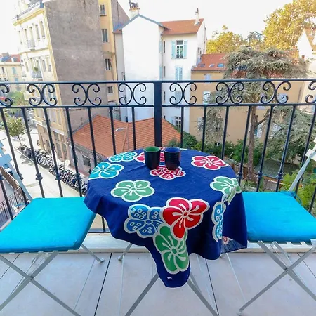 2br Close Gare Station Ac And Balcony Downtown - Benakey * Cannes