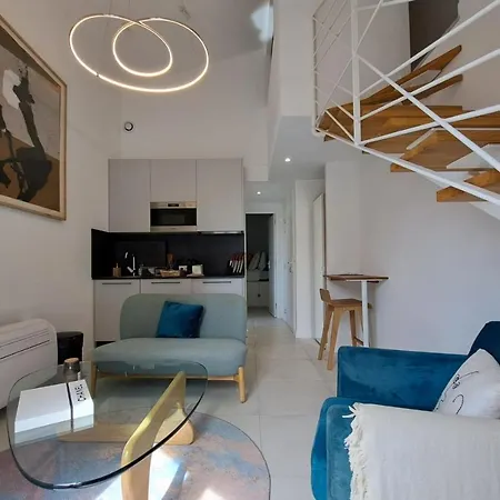 2br Close Gare Station Ac And Balcony Downtown - Benakey アパート カンヌ