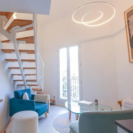Apartmán 2br Close Gare Station Ac And Balcony Downtown - Benakey *