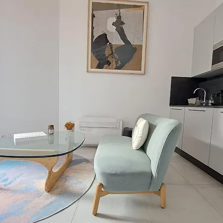 2br Close Gare Station Ac And Balcony Downtown - Benakey Apartmán Cannes
